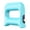 Blue, variant on Myofascial Release Ring ABS Material Deep Tissue Massage Ergonomic Ring Design Portable Lightweight Versatile for Fitness Yoga Athletes Post Workout Recovery Home Gym