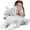 Wolf-Gray, variant on MorisMos 31.5'' Giant Seal Stuffed Animal Seal Plush Toys