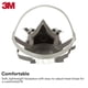 thumbnail image 4 of Respirador 3M 6300 Pieza Facial Grande Negro/Gris, 4 of 6