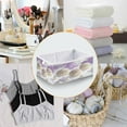 thumbnail image 4 of Open Home Storage Bins Durable Foldable Fabric Organizers for Clothes Toys Books 15.75x10.63x6.96 in White Chocolate Truffles, 4 of 7