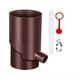 thumbnail image 3 of Kit de Recolección de Agua de Lluvia Kit Desviador de Barril de Lluvia Resistente A Intemperie y Resistente Rayos UV Barriles de Lluvia Portátiles para Recolectar Agua de Lluvia B, 3 of 5