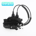 thumbnail image 3 of Motor de actuador de bloqueo de puerta eléctrica delantera izquierda con cable para Hyundai Elantra 2009-2012 No.813102L020 Negro, 3 of 7