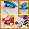thumbnail image 3 of OULII 4pcs Portable Mini Sewing Machine for Home Use Red Metal for Households, 3 of 8