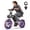 Black, variant on Tamobyke T16 Electric Bike for Teens&Adults,1000W 30mph 48V 15.6Ah Ebike,16" Fat Tire E-Mountain Bikes,Hydraulic Brakes with Full Suspension,Fits Riders 5'0"-5'7",UL2849