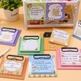 thumbnail image 4 of 30Sheets Cartoon Note Pad with Clipboard 3x3Inch Small Pocket Memopad, 4 of 18