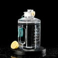 thumbnail image 4 of 2.2L Water Bottle Large Capacity Time Scale with Portable Handle Motivational Shaker Bottle for Gym, 4 of 8