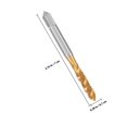 thumbnail image 2 of BRIGHTFUFU 2Pcs High Speed Steel Titanium Coating Spiral Tap for Mechanical Processing Professionals, 2 of 8
