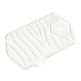 thumbnail image 1 of Escurridor de grifo multifuncional, práctico y práctico para fregadero de cocina. Blanco, 1 of 4