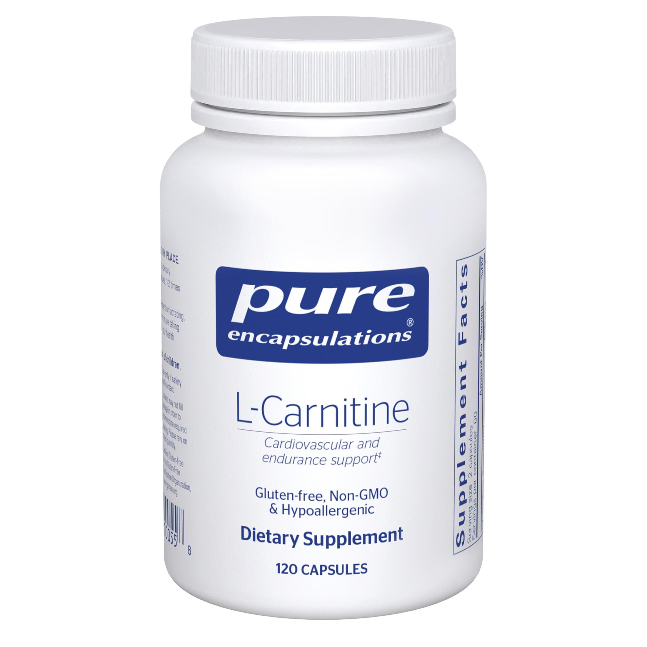 l carnitine pure encapsulations Pure Encapsulations L-Carnitine Fumarate | Hypoallergenic Supplement  Support for Enhanced Muscle*