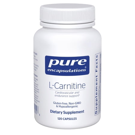 Pure Encapsulations L-Carnitine | Hypoallergenic Supplement for Cardiovascular and Endurance Support* | 120 Capsules