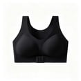 thumbnail image 2 of Xdegoge Front Closure Sports Bras for Women No Underwire Full Coverage Seamless Workout Bra Breathable Activewear Yoga Gym Bralettes, 2 of 8