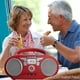 thumbnail image 2 of Reproductor de CD portátil Boombox WIITHINK con Bluetooth y radio FM, 2 of 8