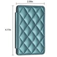 thumbnail image 3 of Cell Phone Wallet Credit Card Holder for Back of Phone Pocket Adhesive Sticker Card Pouch Sleeve for iPhone/Samsung Galaxy/Moto/Google/Android and Most Smartphones, Green, 3 of 5