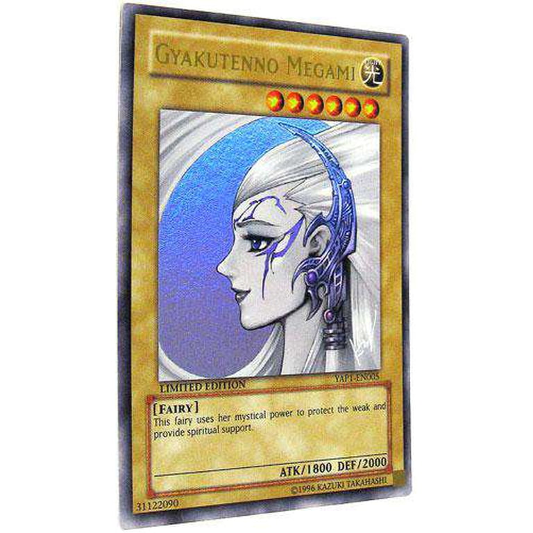 Yu-gi-oh Card Yu-Gi-Oh! Gyakutenno Megami Card - Anniversary Pack Limited  Edition Ultra Rare (YAP1-EN005) Limited Edition Yu-Gi-Oh Collector Card