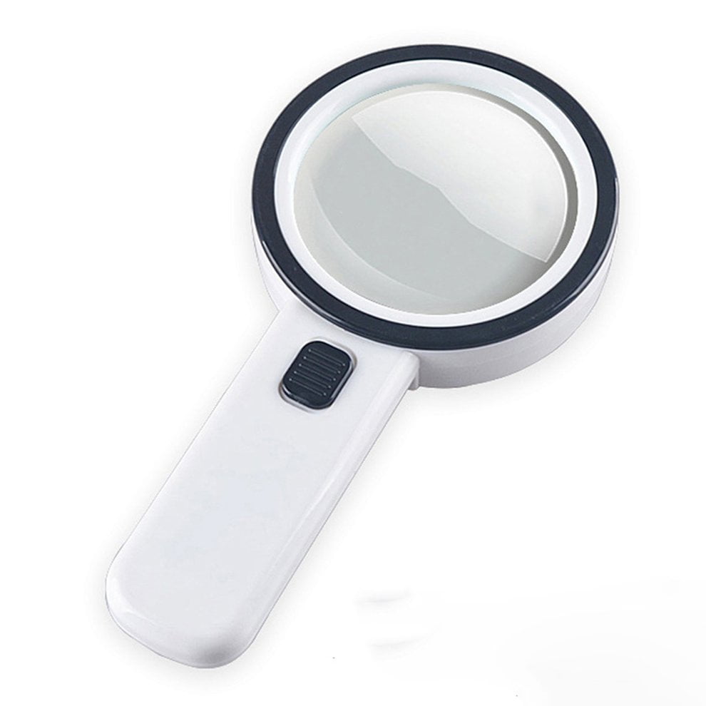 Portable Handheld Magnifiers 30X Magnifying Tool With LED Light Optical