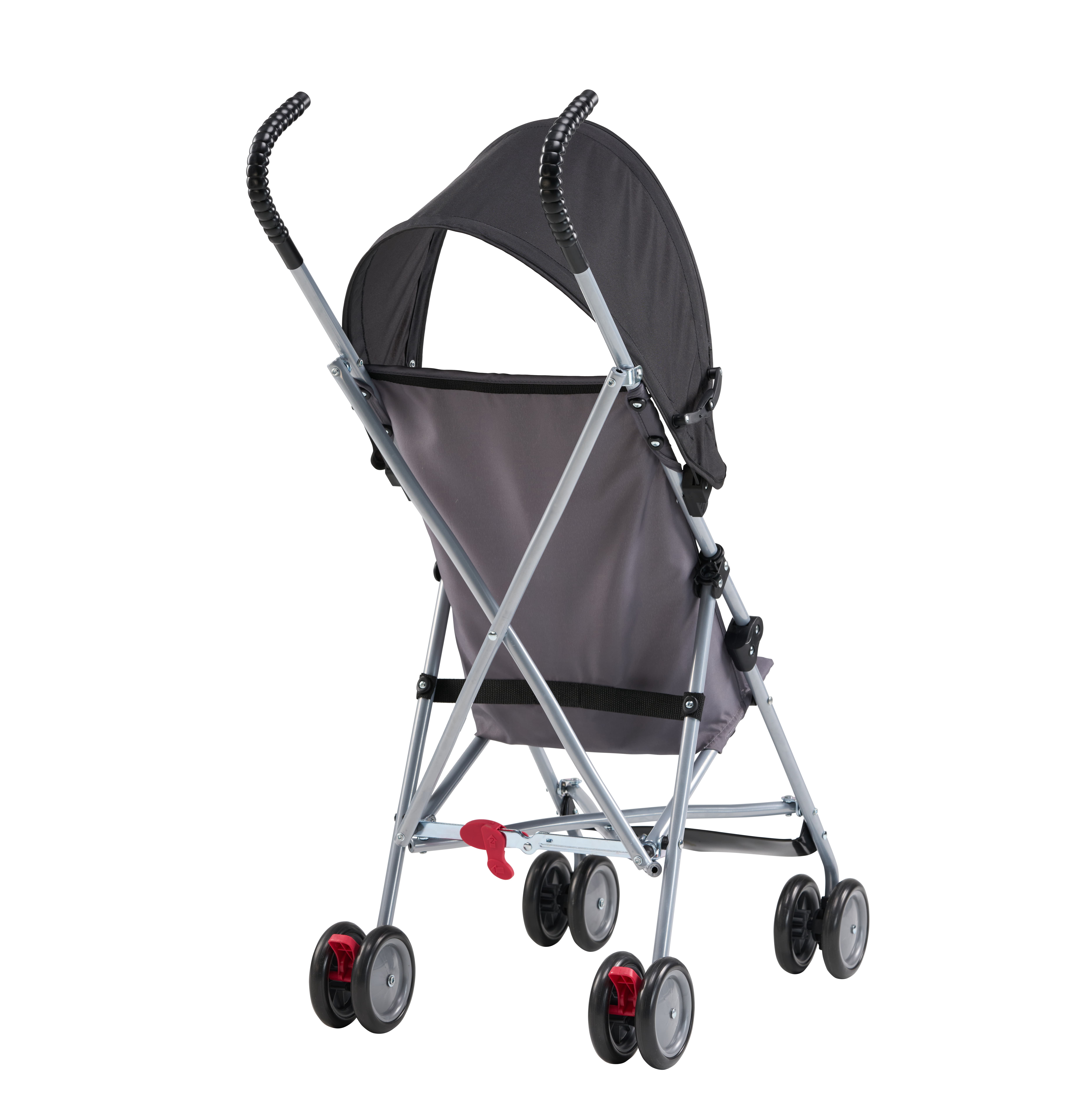 Parent's Choice Gray Baby Umbrella Stroller with Black Canopy, Unisex