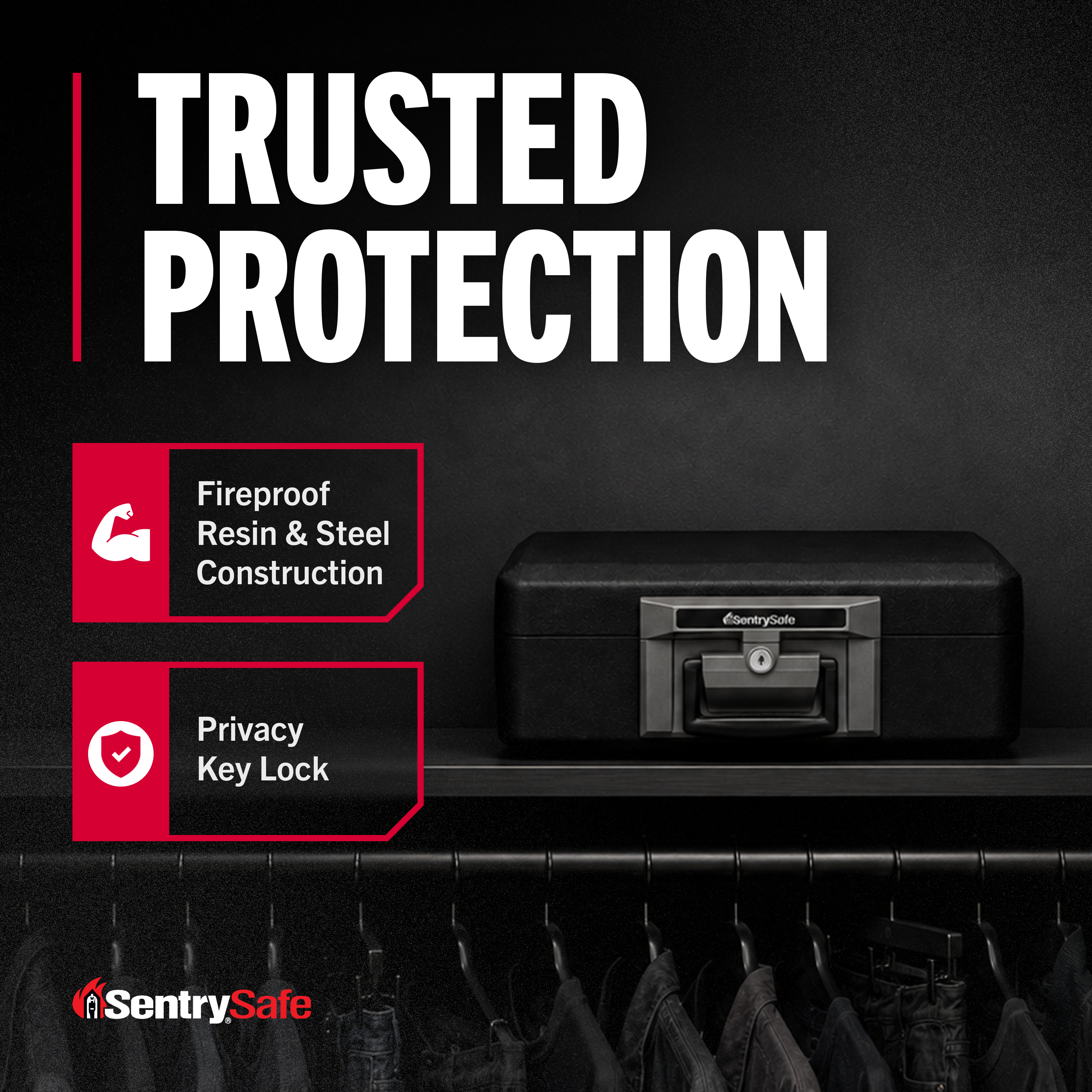 SentrySafe 1160 Fire-Resistant Chest Safe photo 3