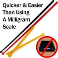 thumbnail image 4 of SuperDosing Plastic Yellow, Black, Orange Micro Scoop Variety 6mg-30mg Measuring Tiny Spoons 3 Pk, 4 of 5