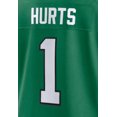 thumbnail image 3 of Camisetas de fútbol de la famosa marca Philadelphia con bordados personalizados para hombres, mujeres y jóvenes #1 HURTS #62 KELCE #26 BARKLEY, 3 of 5