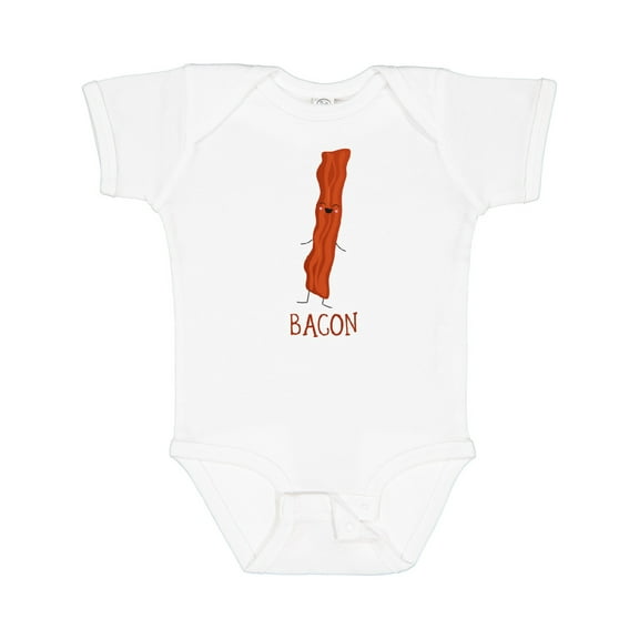 Inktastic Cute Kawaii Bacon Boys or Girls Baby Bodysuit