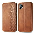 thumbnail image 4 of SaniMore Wallet Case for Nothing Phone (1) 6.55", Vintage PU Leather Case Card Slots Cash Pocket Stand Feature Magnetic Closure Anti-drop Shockproof Full Body Protective Case, Brown, 4 of 8