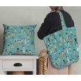 thumbnail image 5 of Soimoi Green Poly Georgette Fabric Crowd Theme Human Figure Printed Craft Fabric by the Yard 52 Inch Wide, 5 of 5