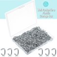 thumbnail image 5 of Mr. Pen- Galvanized Hog Rings, 3/8", 425 Pcs, Hog Rings Upholstery, Hog Rings for Furniture Upholstery, 5 of 9