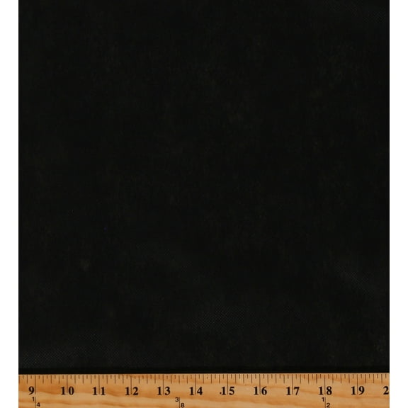 Dust Cover Furniture Cover Upholstery Fabric All-Purpose Utility Cloth Black 36" Wide Non-Woven Polyester Fabric by the Yard (9346B-1E)