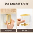 thumbnail image 3 of 2pcs Storage Rotating Rack,Wall-Mounted Cutlery Rack Dry Drain Basket,6-Jaw 360Rotating Hook,Powerful Weighing,Seamless Paste, 3 of 5