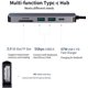 thumbnail image 5 of Adaptador USB C Hub Dongle para MacBook Air, MacBook Pro con 4K 60Hz HDMI Namotu WMZL-850, 5 of 6