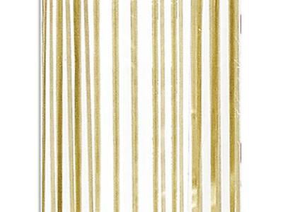 10 Extra Large Gold Swirls 6x3-1/4x13-1/2" Clear Cello Bags Holiday Party Gifts 