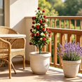 thumbnail image 5 of Doghiosgha Artificial Flower Stake Faux Floral Garden Stake for Home Front Porch Patio Wedding Decor, 19.7 Inch, Red, 5 of 6