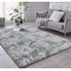 thumbnail image 1 of Alfombra Tabayon Shag, 150 x 210 cm, gris claro, antideslizante, 1 of 6