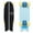 Glory, variant on Cal 7 Fishtail Deck 22-inch Mini Cruiser Skateboard (Orchard)
