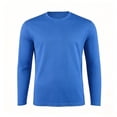 thumbnail image 5 of Avirosel Men's Lightweight Quick Dry Mesh Shirts Casual Long Sleeve Workout Athletic Tops for Gym Running Blue, 5 of 9