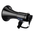 thumbnail image 4 of Megáfono Bullhorn 50W de mano, con micrófono amplificador portátil megáfono altavoz para actividades expendedoras mercado al aire libre Negro versátil, 4 of 8
