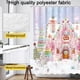 thumbnail image 5 of Dream Christmas Candy House Macaron Christmas Tree Bath Towel Bath Curtain No-Drill, 5 of 6