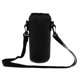 thumbnail image 1 of Funda para bolsa de botella de agua Zulema 1000 ml con correa ajustable para el hombro Negro, 1 of 8