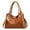 Yellow, variant on SRZYMJ Large Capacity PU Leather Tote Handbag for Women Multi Pocket Cross Body Shoulder Bag Stylish Shopping Pouch