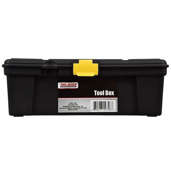 12-inch Tool Box Black/Yellow