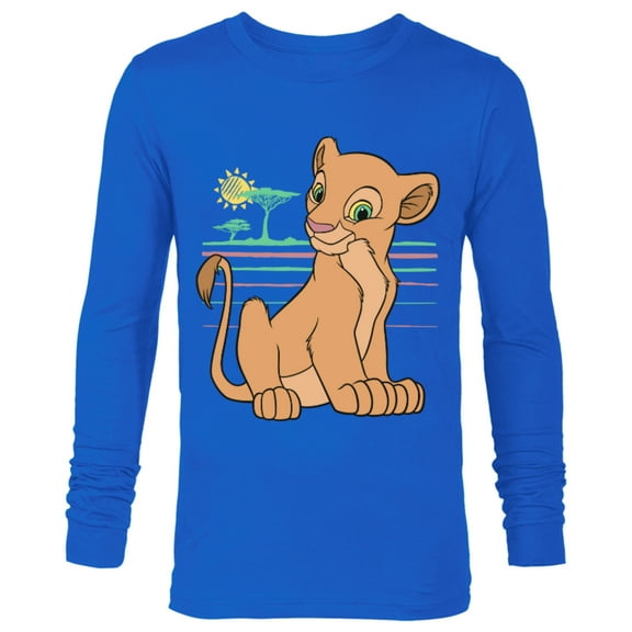 Disney The Lion King Young Nala 90s - Long Sleeve T-Shirt for Men -Customized-Royal