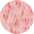 thumbnail image 1 of Ahgly Company Machine Washable Indoor Round Transitional Pink Area Rugs, 8' Round, 1 of 7