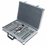 UCanSee Trial Lens Set 104pcs Optical Lenses Kit Silver Metal Rim Plastic Tray Aluminium Case