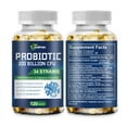 thumbnail image 5 of ZHPHK Organic Probiotic Vegetarian Capsules 100 Billion CFU Digestive Health  120 Capsules, 5 of 7