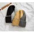 thumbnail image 3 of CoCopeanut New Fashion Double Color Beanie Knitted Warm Soft Trendy Winter Hats Simple Women Casual Caps Elegant All-match Beanie Present, 3 of 6