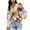 Hot Pink, variant on Royisotas Puffy Sleeve Women Plus Size Tops Casual Long Sleeve Soft Fall Button Down Shirts for Women Navy Floral Collared Button up Shirts