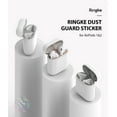 thumbnail image 2 of Ringke Dust Guard Adhesive Sticker for Apple AirPods 1, AirPods 2 - Matte Space Gray, 2 of 11