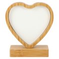 thumbnail image 1 of 1 Pc Magnetic Photo Frame Photo Holder Practical Desktop Ornament (Bamboo), 1 of 9