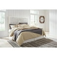thumbnail image 4 of Bowery Hill Contemporary Engineered Wood King Panel Headboard in White, 4 of 5