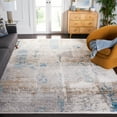 thumbnail image 2 of SAFAVIEH Shivan Belinda Abstract Distressed Area Rug, Ivory/Grey, 9' x 12', 2 of 7